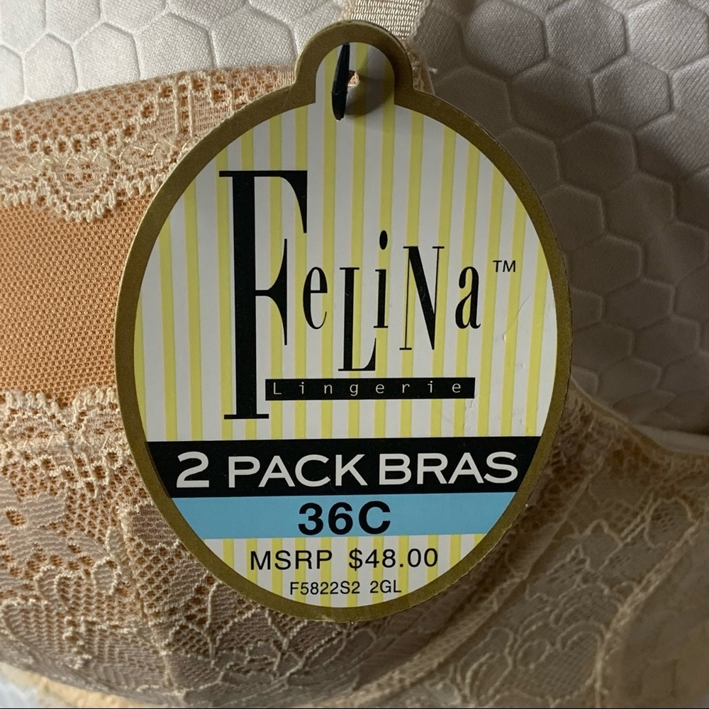 Two Pack bras 36C Felina Bras